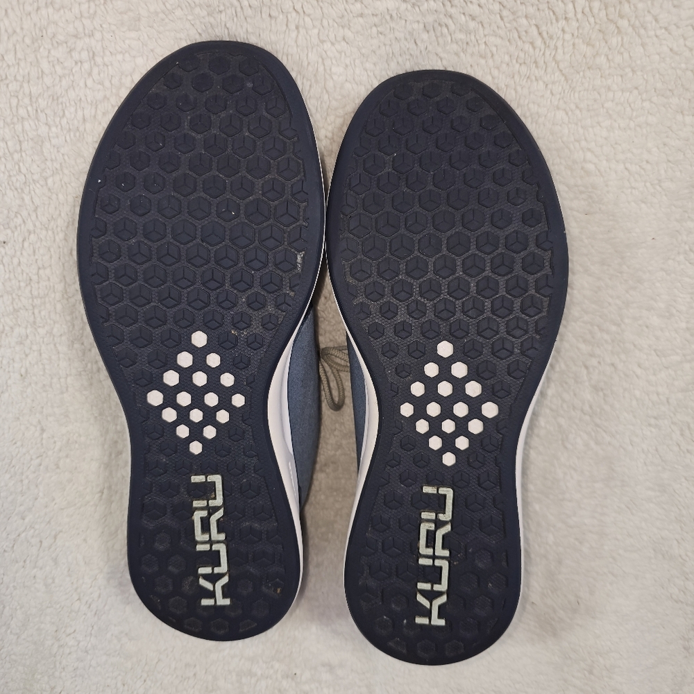 KURU WOMEN'S SNEAKER ATOM-Mineral Blue-Bone Gray Sz 12 - Picture 12 of 14